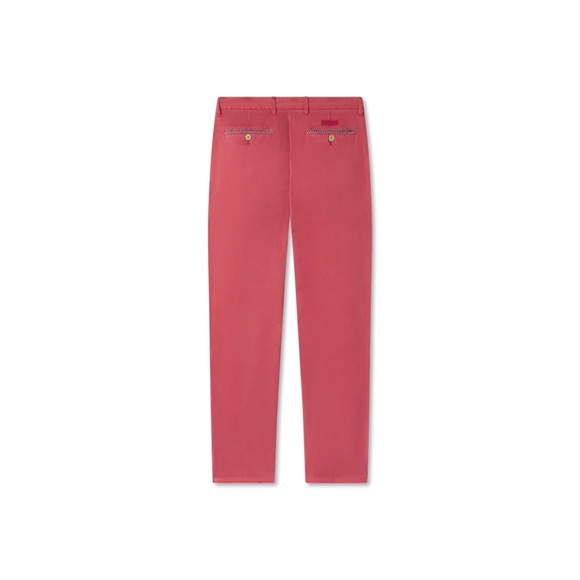 Southern Marsh SEAWASH Grayton Twill Pant - Washed Red 30x30 - Picture 5 of 5